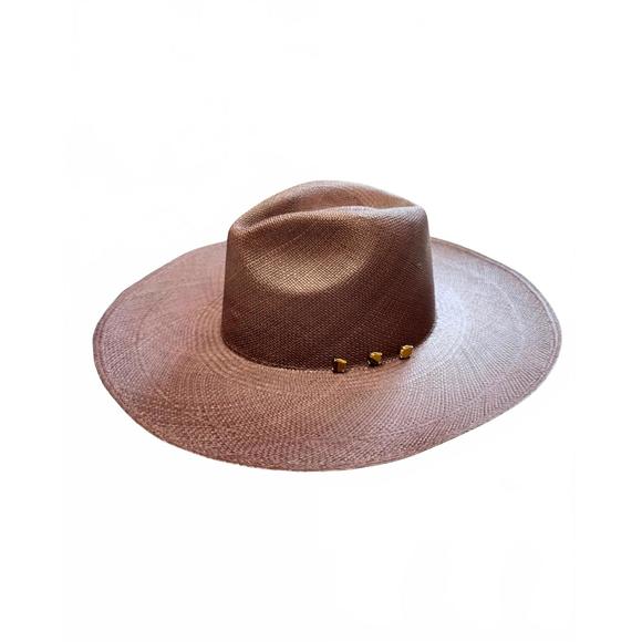 NEW VAN PALMA women's ella hat in chocolate